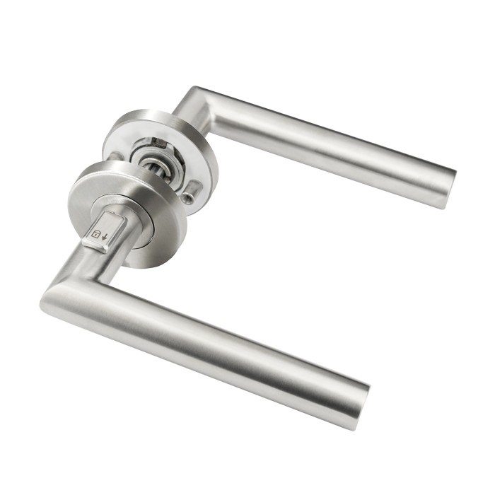 Drückergarnitur Sora Quick Lock Edelstahl
