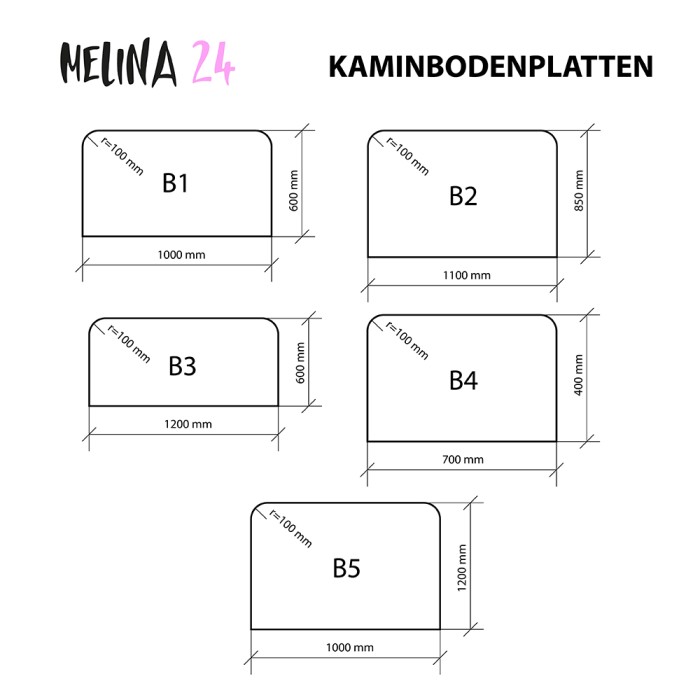 Glasbodenplatte Klar 6 mm