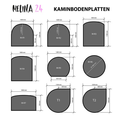 Metallbodenplatte