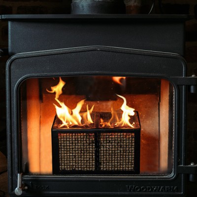 Pelletsbrennkorb eckig