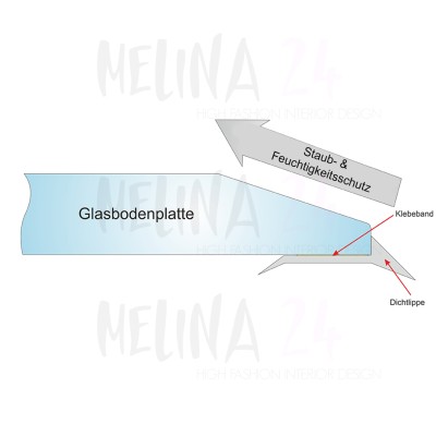 Glasbodendichtung