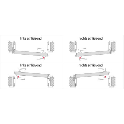 Drückergarnitur Sora Quick Lock Schwarz