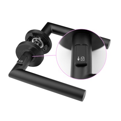 Drückergarnitur Sora Quick Lock Schwarz