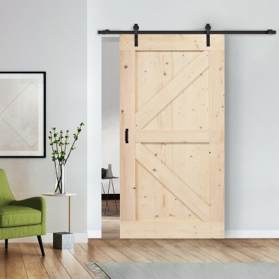 Komplettset Holzschiebetür