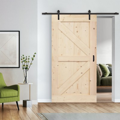 Komplettset Holzschiebetür