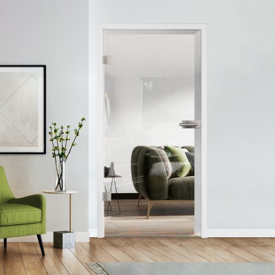 Glastür Klarglas optional Beschlag