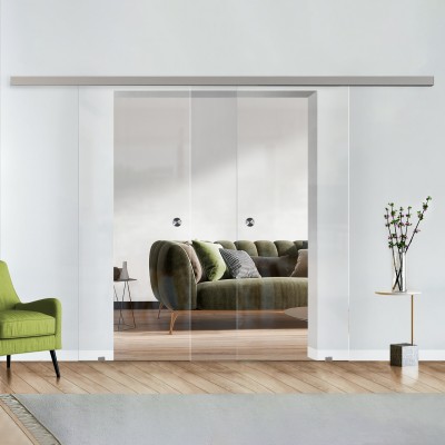 Doppelflügel Klarglas