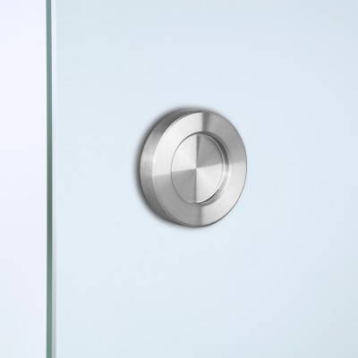 Komplettset Glasschiebetür mit Fotoprint