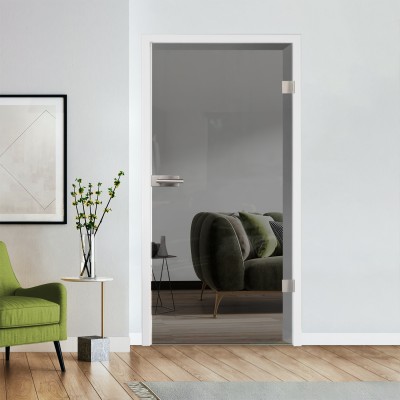 Glastür Parsol grau optional Beschlag