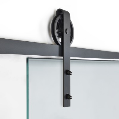 Doppelflügel Satino mit Design Black