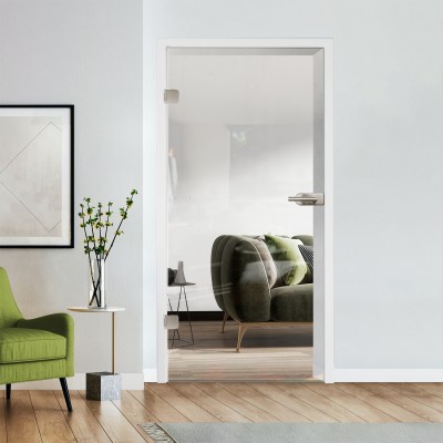 Glastür Klarglas optional Beschlag