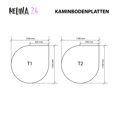 Glasbodenplatte Klar 6 mm