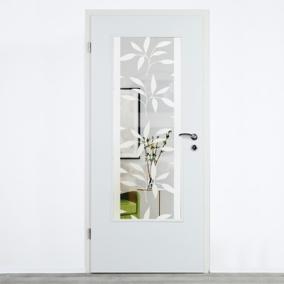 Glaseinsatz Klarglas mit Design